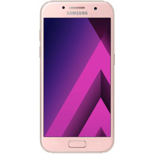 (Unlocked, Peach Cloud) Samsung Galaxy A3 (2017) Single Sim | 16GB | 2GB RAM