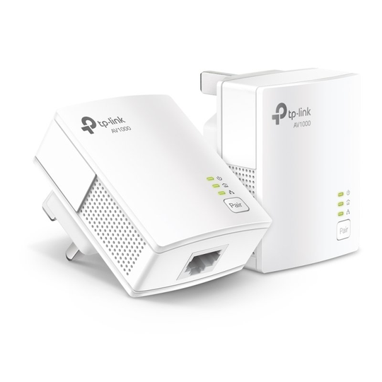 TP-Link TL-PA717 KIT AV1000 Gigabit Powerline Starter Kit