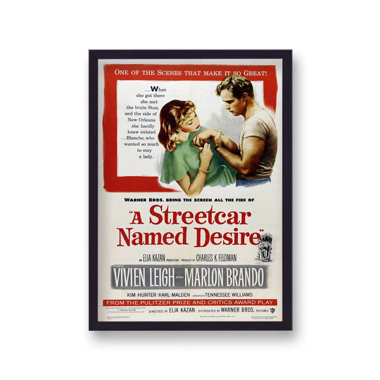 Vintage Movie Print Marlon Brando A Streetcar Named Desire