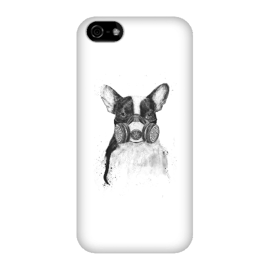 Balazs Solti Masked Bulldog Phone Case for iPhone and Android - iPhone 5C - Snap Case - Gloss