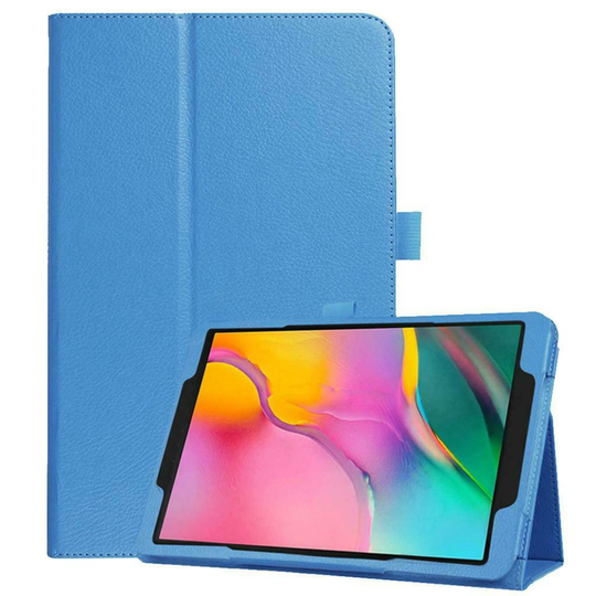 (Sky Blue) Case Samsung Galaxy Tab A 10.1 2019 Tablet Case T510/T515/T517 PU leather Stand Folio Flip Case Cover