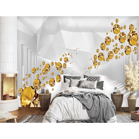 Peasnell 3D Embossed Wallpaper Roll