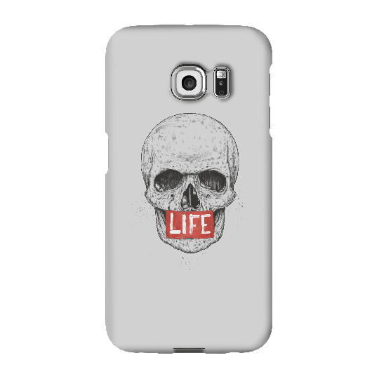 Balazs Solti Life Skull Phone Case for iPhone and Android - Samsung S6 Edge Plus - Snap Case - Matte