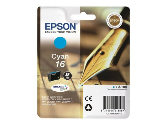 Epson 16 Cyan Ink Cartridge