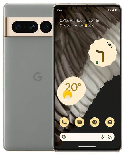 SIM Free Google Pixel 7 Pro 5G 128GB Mobile Phone - Hazel