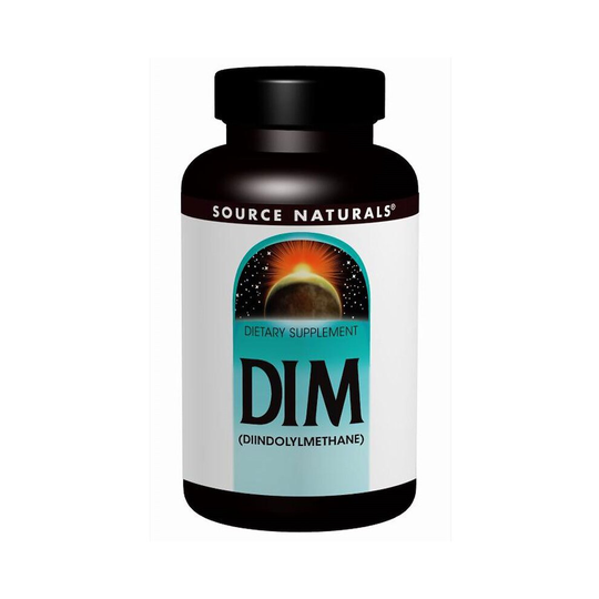 Source Naturals, DIM, (Diindolylmethane), 100 mg, 60 Tablets