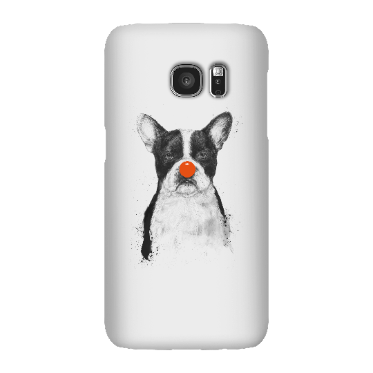 Balazs Solti Red Nosed Bulldog Phone Case for iPhone and Android - Samsung S7 - Snap Case - Gloss