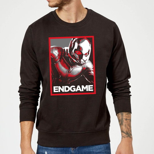 Avengers Endgame Ant-Man Poster Sweatshirt - Black - L - Black