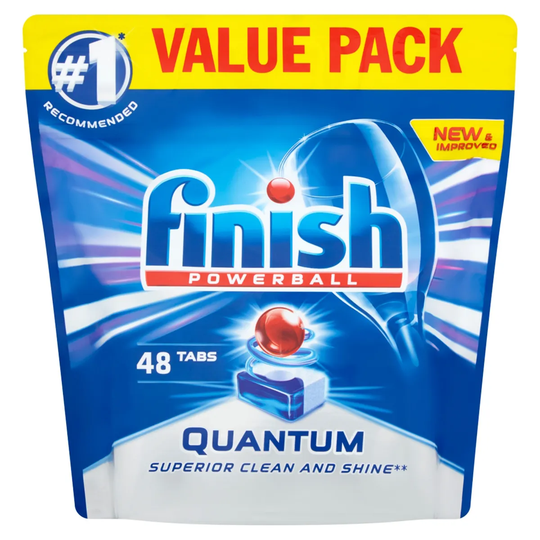 Finish Quantum Max Dishwasher Tablets - 48 Pack