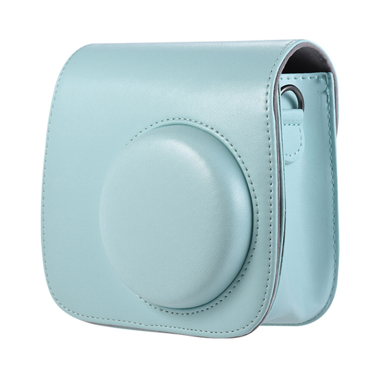 (No.04) PU Leather Digital Camera Bag Case Cover Pouch Protector Replacement for Polaroid Fujifilm Instax Mini 9