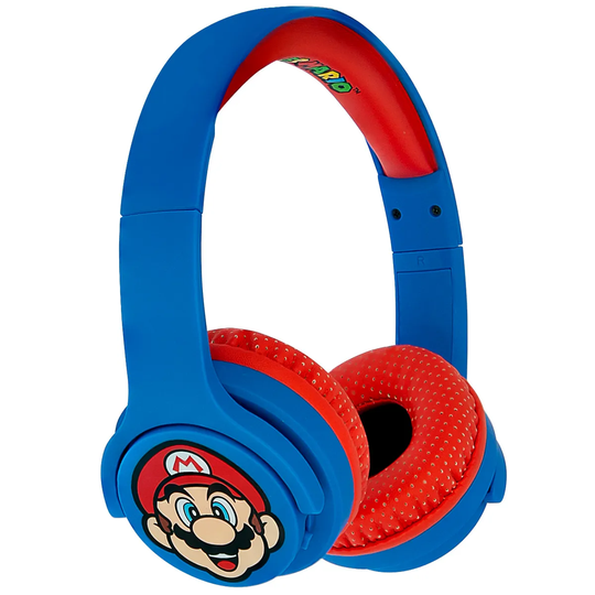 OTL Super Mario Blue/Red Kids Wireless Headphones