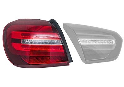 Combination Tail Light 2950921 Van Wezel 2950921