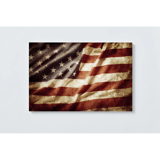 Usa Flag Magnetic Wall Mounted Cork Board
