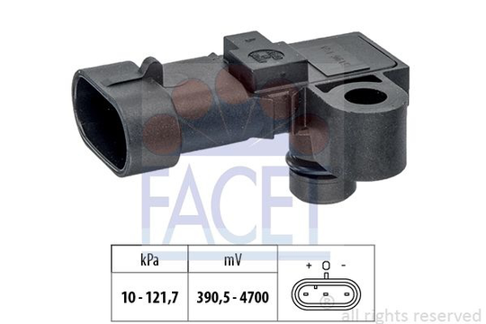 Air Pressure Sensor, height adaptation Made in Italy - OE Equivalent 103196