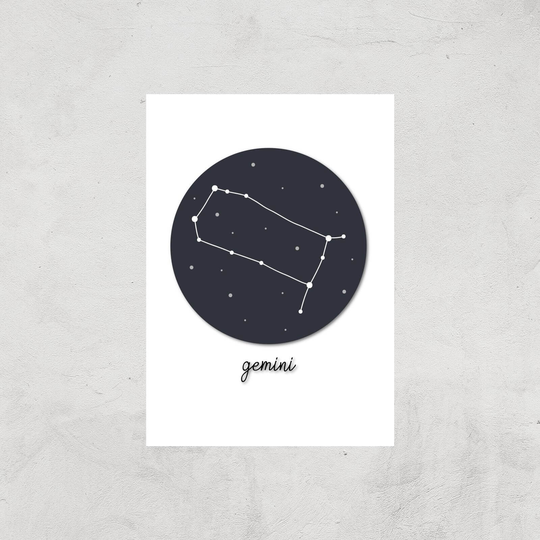 Gemini Art Print - A4 - Print Only