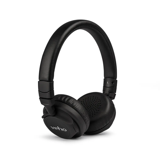 Veho ZB5 Bluetooth Wireless Headphones with Travel-Folding Design