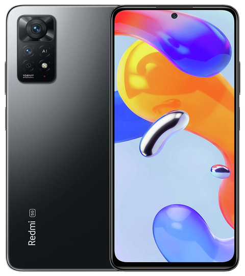 SIM Free Xiaomi Redmi Note 11 Pro 5G 128GB Mobile Phone Grey