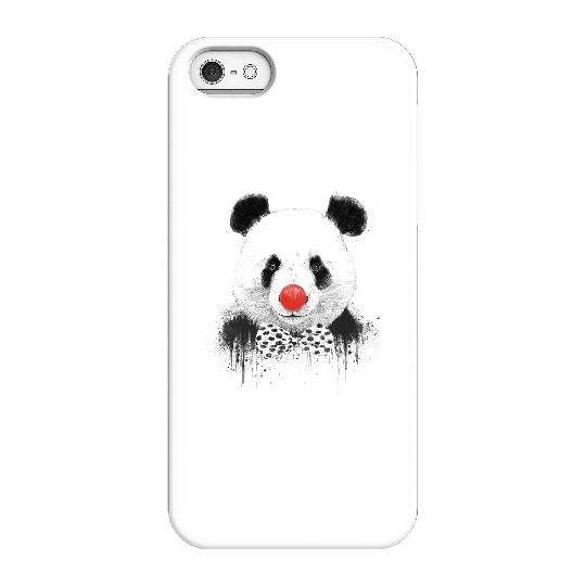 Balazs Solti Red Nosed Panda Phone Case for iPhone and Android - iPhone 5/5s - Snap Case - Matte