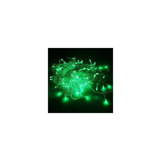 (10M 100 LED Green?Tree Decorations Tree light, 220V Plug With UK Adapter) String Light LED Fairy Lights Christmas Tree Party Indoor & Outdoor