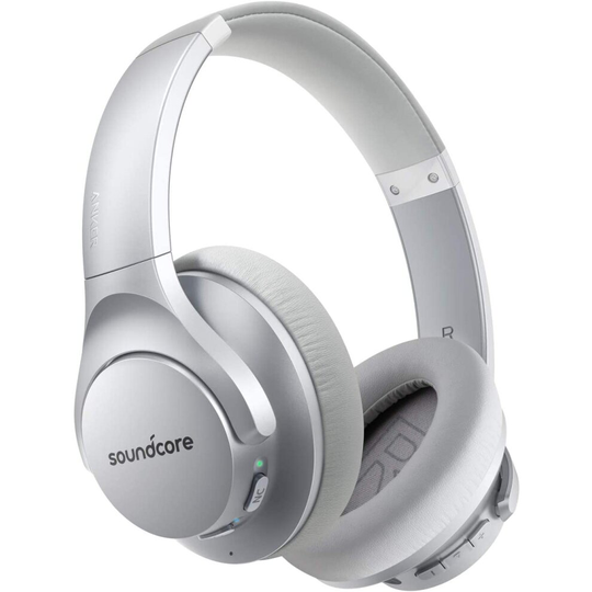 Life Q20 Hybrid Active Noise Cancelling Headphones, Wireless Over Ear Bluetooth Headphones,40H Playtime, Hi-Res Audio, Deep Bass, Memory Foam Ear Cups