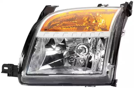 Headlight Halogen 1ED247026-261 by Hella Right