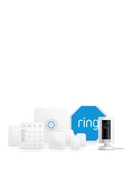 Ring Alarm 2.0 Full Home Kit - Alarm 8-Piece Siren Kit + Indoor Cam (2Nd Gen) - Alarm And Indoor Cam