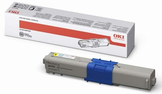 Oki Yellow High Yield Toner Cartridge