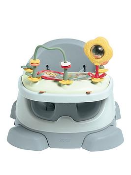 Mamas & Papas Bug 3-in-1 Floor & Booster Seat with Activity Tray - Bluebell, Bluebell