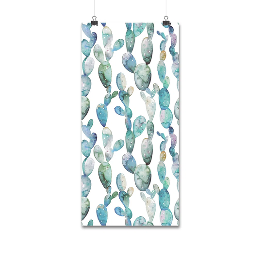 Walllpaper Roll 290X290cm Kitchen Livingroom Bedroom Mural Decoration Wallpaper Material With Print - Cacti Floral Leaves