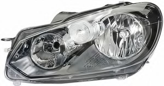 Headlight 12V 1LG009901-241 by Hella Right