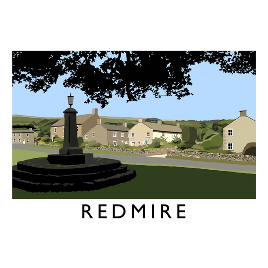 Redmire by Richard O'Neil - Graphic Art Print on Paper