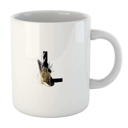 Wabi-Sabi Alphabet Mugs - L Mug