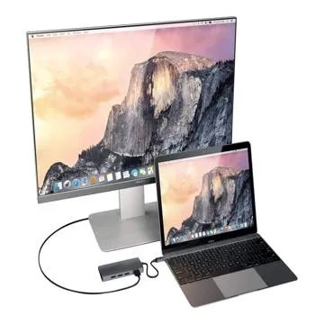 Satechi Aluminum Multi-Port Adapter V2 Dockingstation