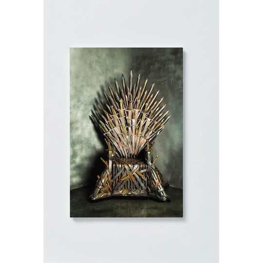 Throne Motif Magnetic Wall Mounted Cork Board
