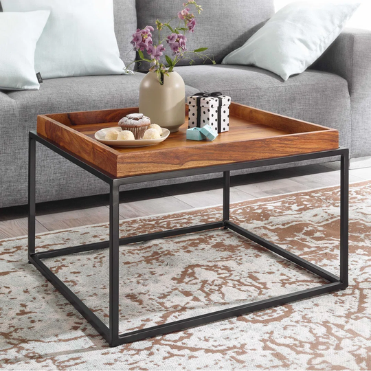 Forbestown Solid Wood Frame Coffee Table
