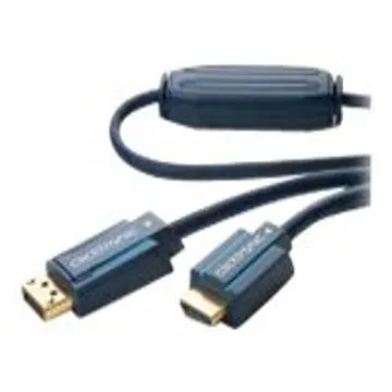 ClickTronic Videokabel DisplayPort / HDMI 1m