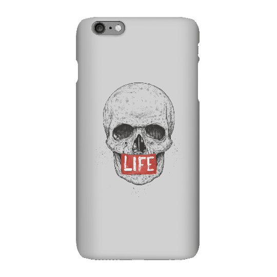 Balazs Solti Life Skull Phone Case for iPhone and Android - iPhone 6 Plus - Snap Case - Matte