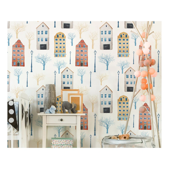 Nailsworth Buildings Wallpaper