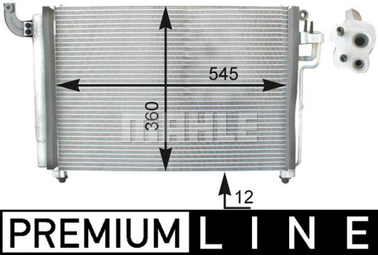 Condenser Air Conditioning 8FC351303-131 by BEHR