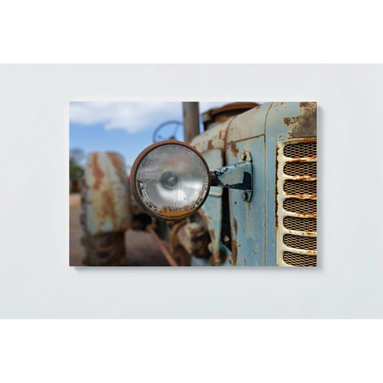 Tractor Motif Magnetic Wall Mounted Cork Board
