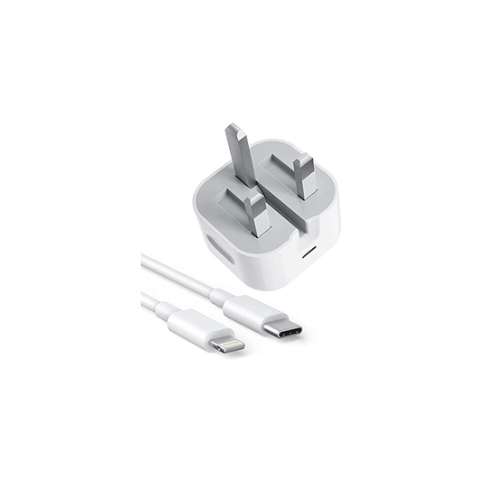 iPhone USB C Fast Charger, [Apple MFi Certified] 20W PD Type C Power Block Wall Charger Plug Adapter with 6.6FT USB-C to Lightning Cable Compatib