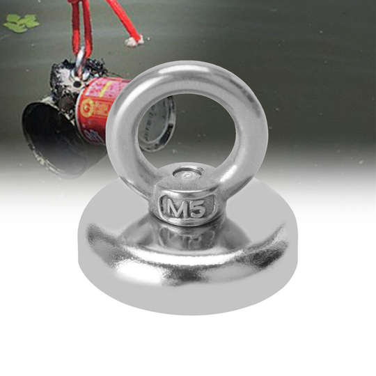 28kg Recovery Magnet Strong Fishing Metal Detector with 10 Metre Rope