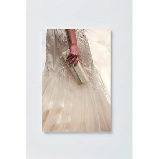 Wedding Dress Magnetic Wall Mounted Cork Board