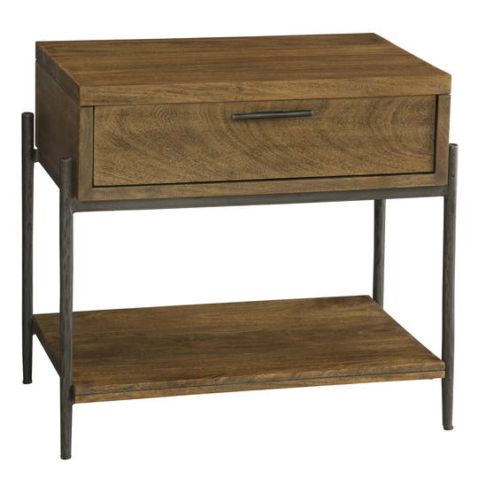 Pullman 1 Drawer Bedside Table