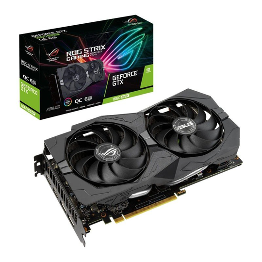 ASUS GeForce GTX 1660 SUPER ROG STRIX 6GB OC Graphics Card