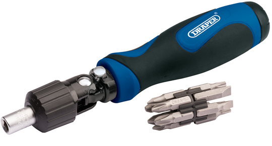 Draper Ratcheting Screwdriver Set (11 piece) 865/PRS 38124