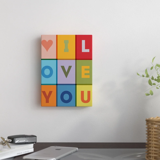 I Love You Framed Art