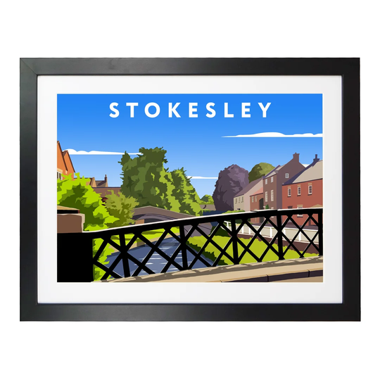 Stokesley 3 by Richard O'Neil - Graphic Art Print on Paper