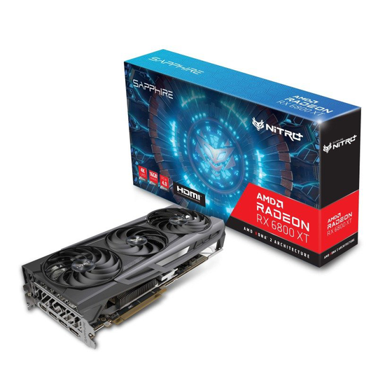 Sapphire NITRO+ Radeon RX 6800 XT OC 16GB Graphics Card