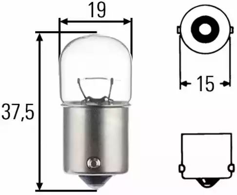 Bulb 24V 10W Hd 8GA002071-271 by Hella